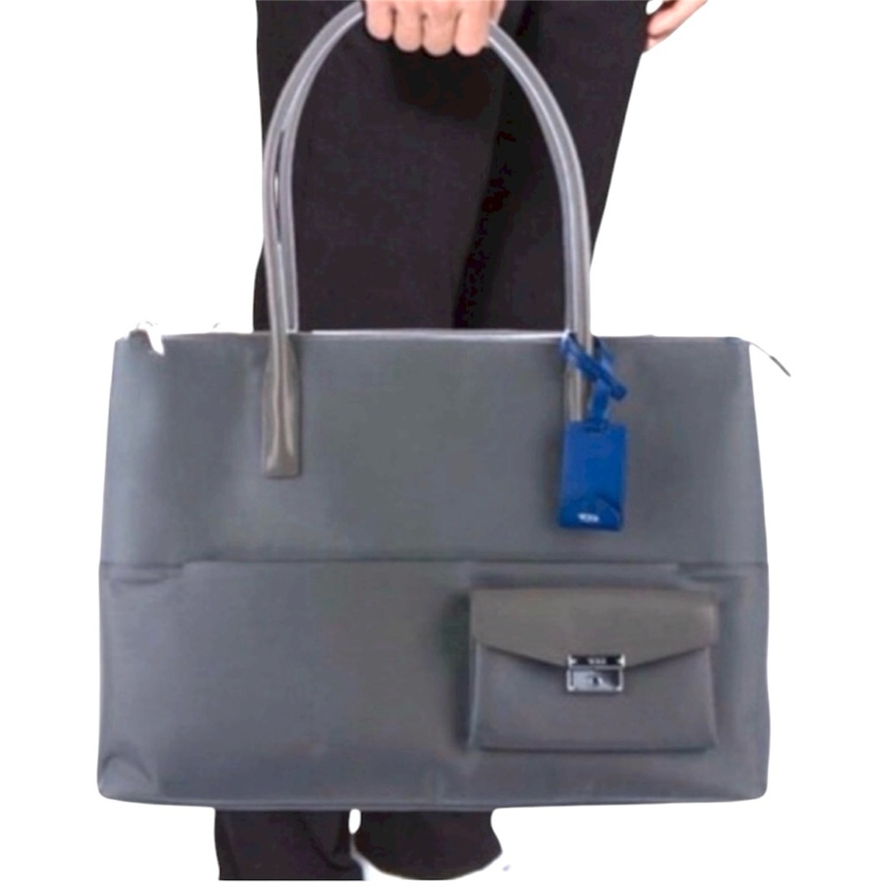 RARE‼️Ltd. TUMI Hayes Triple Compartment Tote - Atlantic gray
